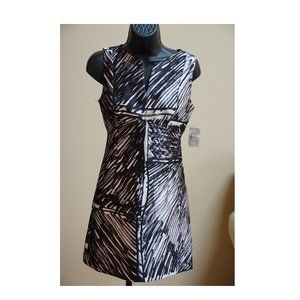 Milly Black & White Minidress
